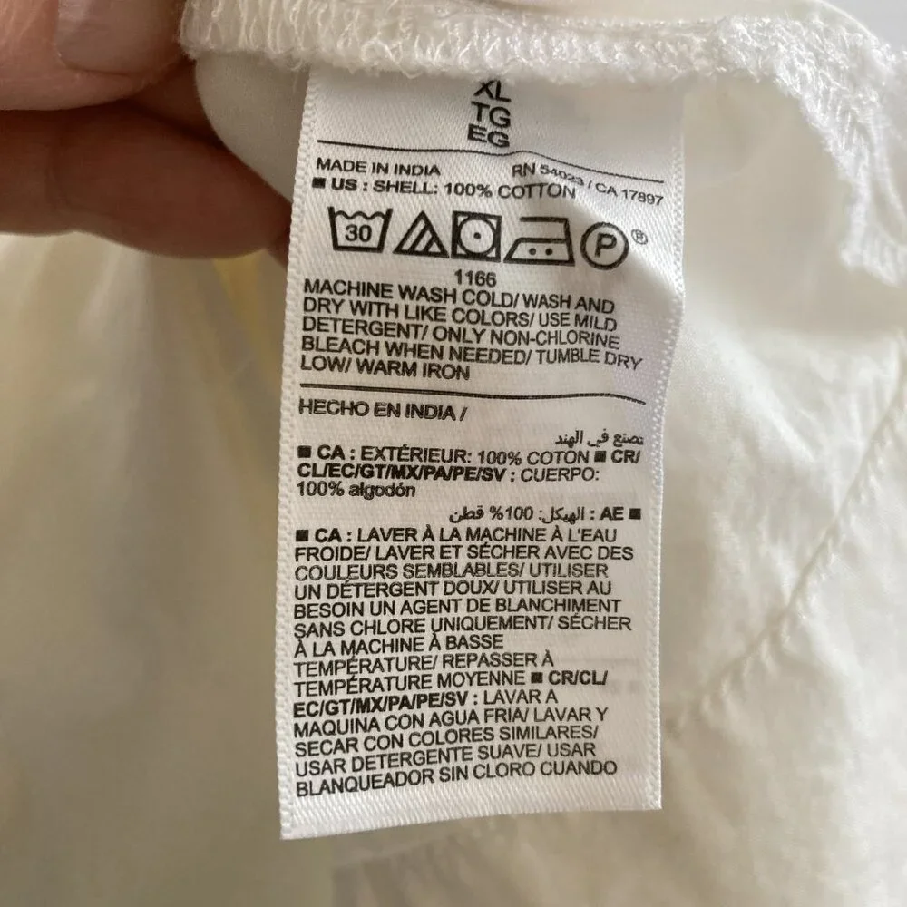 Old Navy White Cotton Dress - Picture 4 of 6